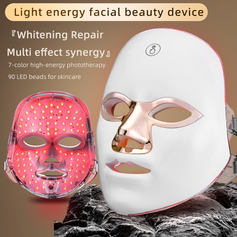 7-in-1 Color Red Light Therapy Facial Mask